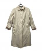 BURBERRY LONDONバーバリーロンドン）の古着「ライナー付ステンカラーコート」｜ホワイト