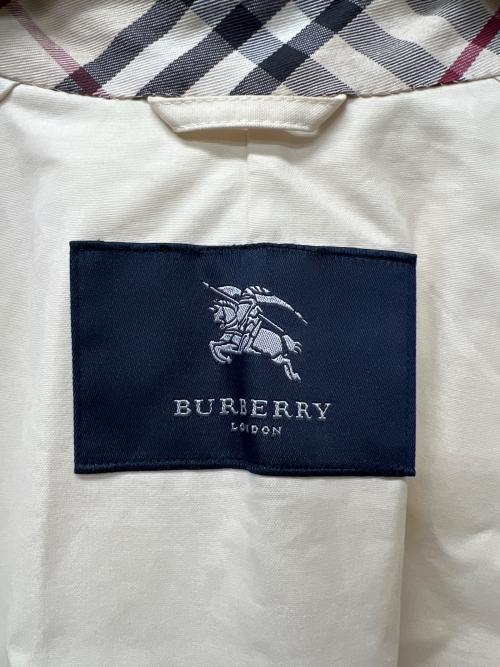 BURBERRY LONDON（バーバリーロンドン）BURBERRY LONDON (バーバリーロンドン) ライナー付ステンカラーコート イエローベージュ サイズ:１１の古着・服飾アイテム