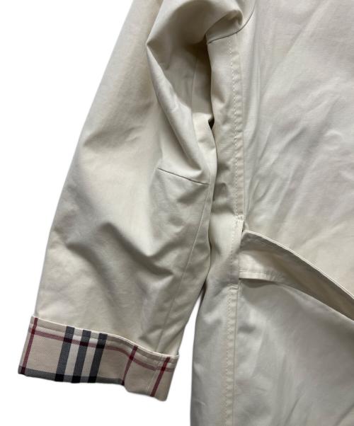 BURBERRY LONDON（バーバリーロンドン）BURBERRY LONDON (バーバリーロンドン) ライナー付ステンカラーコート イエローベージュ サイズ:１１の古着・服飾アイテム