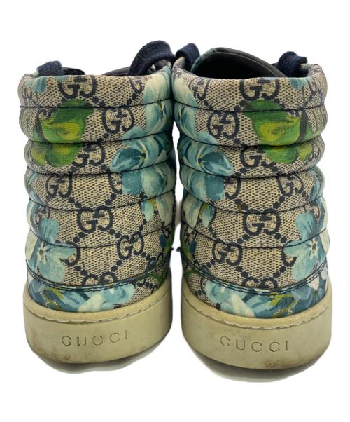 GUCCI（グッチ）GUCCI (グッチ) ハイカットスニーカー ベージュ×ネイビー サイズ:SIZE 7の古着・服飾アイテム