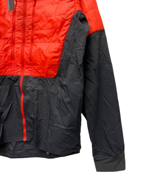 norrona（ノローナ）norrona (ノローナ) lyngen aero 80 insulated Zip Hood M's オレンジ×ブラック サイズ:Mの古着・服飾アイテム