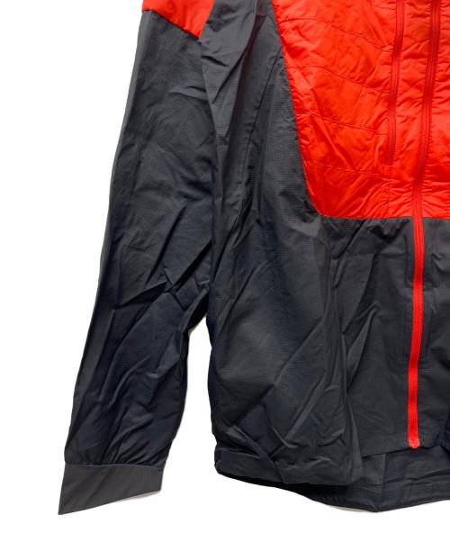 norrona（ノローナ）norrona (ノローナ) lyngen aero 80 insulated Zip Hood M's オレンジ×ブラック サイズ:Mの古着・服飾アイテム