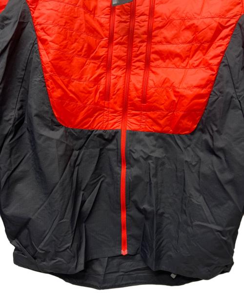 norrona（ノローナ）norrona (ノローナ) lyngen aero 80 insulated Zip Hood M's オレンジ×ブラック サイズ:Mの古着・服飾アイテム
