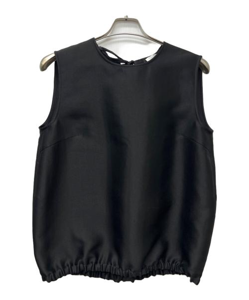 j.someone precious（ジェイドット サムワンプレシャス）j.someone precious (ジェイドット サムワンプレシャス) オクタダブルクロスバックリボンブラウス ブラック サイズ:Ｌの古着・服飾アイテム