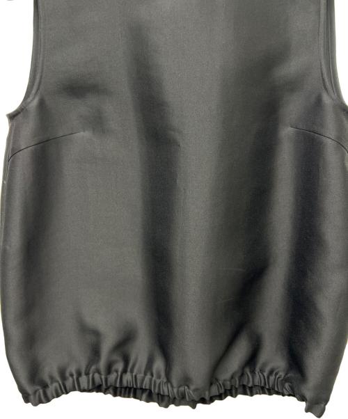 j.someone precious（ジェイドット サムワンプレシャス）j.someone precious (ジェイドット サムワンプレシャス) オクタダブルクロスバックリボンブラウス ブラック サイズ:Ｌの古着・服飾アイテム