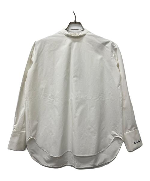 St.cecilia（セントセシリア）St.cecilia (セントセシリア) ハイネックブラウス アイボリー サイズ:FREEの古着・服飾アイテム