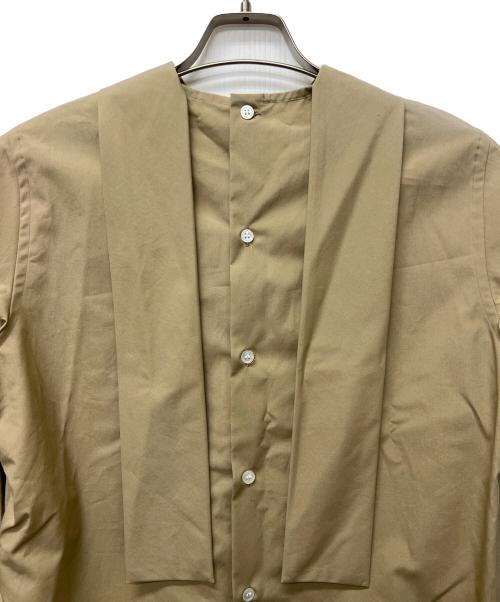 noir kei ninomiya（ノワール ケイ ニノミヤ）noir kei ninomiya (ノワール ケイ ニノミヤ) 長袖ブラウス ベージュ サイズ:Mの古着・服飾アイテム