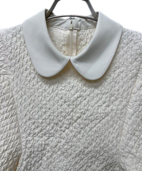 machatt（マチャット）machatt (マチャット) 半袖ブラウス アイボリー サイズ:FREEの古着・服飾アイテム