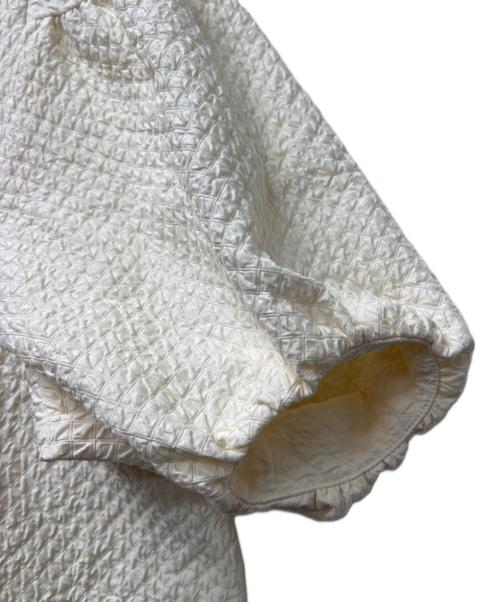 machatt（マチャット）machatt (マチャット) 半袖ブラウス アイボリー サイズ:FREEの古着・服飾アイテム