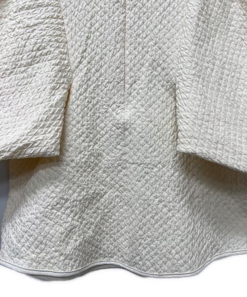 machatt（マチャット）machatt (マチャット) 半袖ブラウス アイボリー サイズ:FREEの古着・服飾アイテム