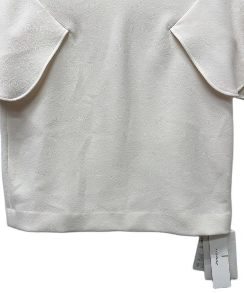 AKIRA NAKA（アキラナカ）AKIRA NAKA (アキラナカ) 半袖ブラウス アイボリー サイズ:２の古着・服飾アイテム