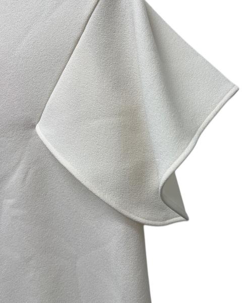 AKIRA NAKA（アキラナカ）AKIRA NAKA (アキラナカ) 半袖ブラウス アイボリー サイズ:２の古着・服飾アイテム