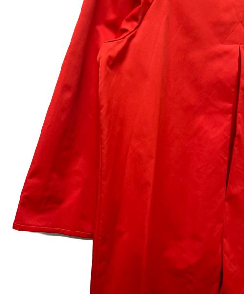 machiko jinto（マチコ ジント）machiko jinto (マチコ ジント) 丸襟ロングコート レッド サイズ:Ｌの古着・服飾アイテム