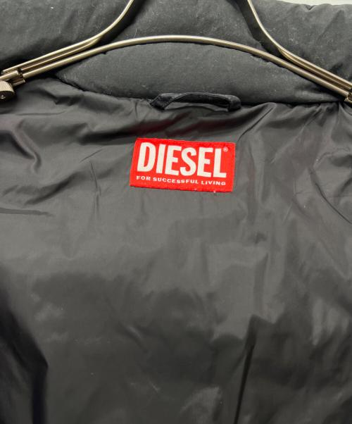 DIESEL（ディーゼル）DIESEL (ディーゼル) パデットジャケット ブラック サイズ:46の古着・服飾アイテム