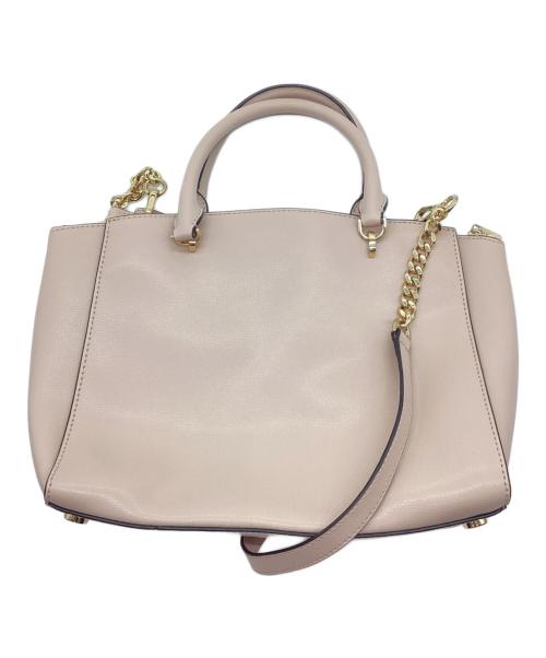 MICHAEL KORS（マイケル・コース）MICHAEL KORS (マイケル・コース) 2WAYショルダーバッグ ピンクの古着・服飾アイテム