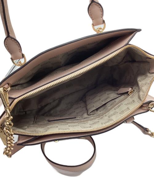 MICHAEL KORS（マイケル・コース）MICHAEL KORS (マイケル・コース) 2WAYショルダーバッグ ピンクの古着・服飾アイテム
