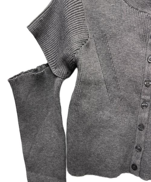 COCODEAL（ココディール）COCODEAL (ココディール) リブニットセットアップ グレー サイズ:Ｌの古着・服飾アイテム