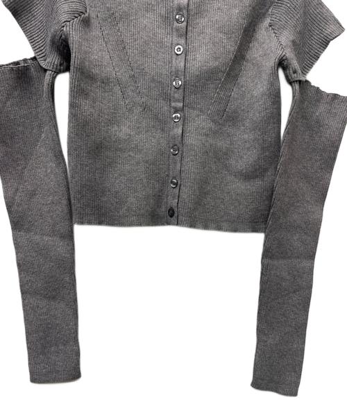 COCODEAL（ココディール）COCODEAL (ココディール) リブニットセットアップ グレー サイズ:Ｌの古着・服飾アイテム