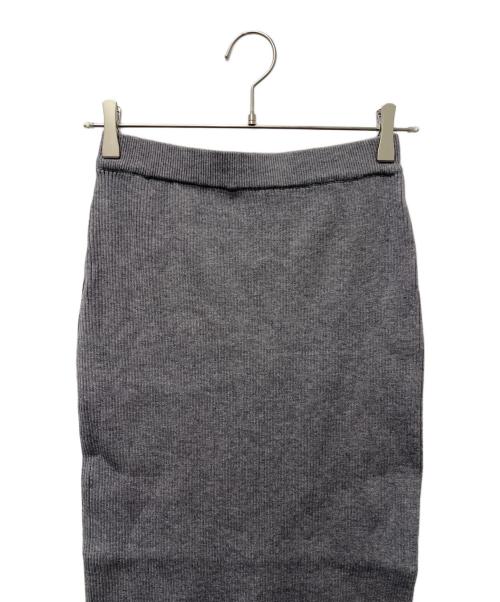 COCODEAL（ココディール）COCODEAL (ココディール) リブニットセットアップ グレー サイズ:Ｌの古着・服飾アイテム