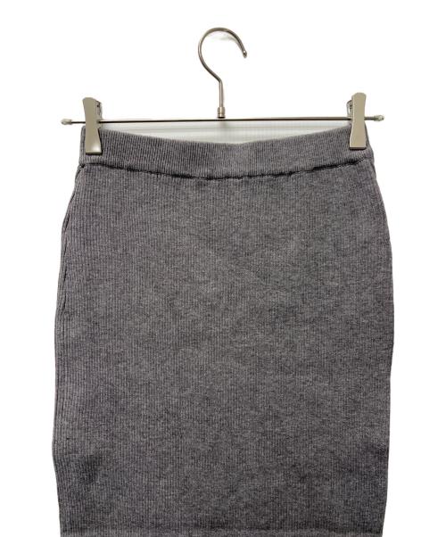 COCODEAL（ココディール）COCODEAL (ココディール) リブニットセットアップ グレー サイズ:Ｌの古着・服飾アイテム