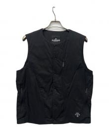 DESCENTE（デサント）の古着「ベスト」｜ブラック