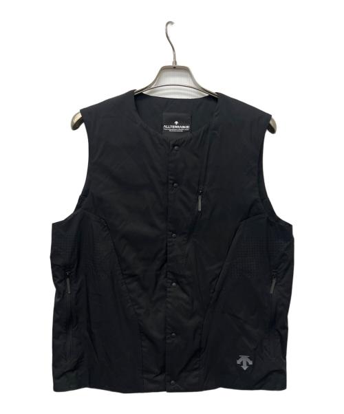 DESCENTE（デサント）DESCENTE (デサント) ベスト ブラック サイズ:Mの古着・服飾アイテム