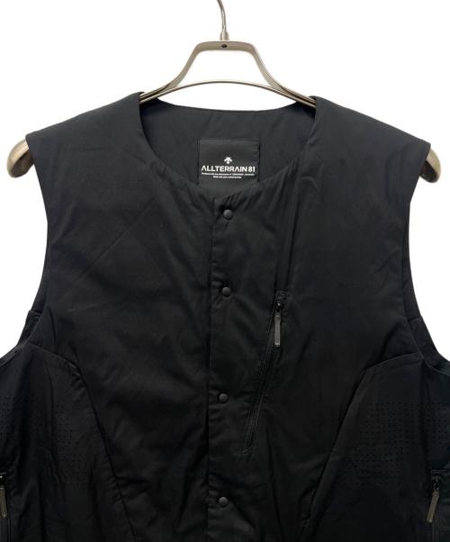 DESCENTE（デサント）DESCENTE (デサント) ベスト ブラック サイズ:Mの古着・服飾アイテム