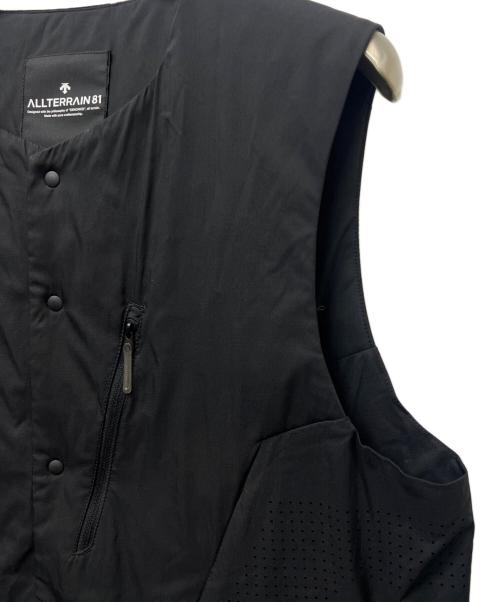 DESCENTE（デサント）DESCENTE (デサント) ベスト ブラック サイズ:Mの古着・服飾アイテム