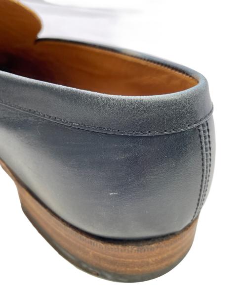 J.M.WESTON（ジェイエムウエストン）J.M.WESTON (ジェイエムウエストン) ローファー ベージュ×ブルー サイズ:3 1/2の古着・服飾アイテム