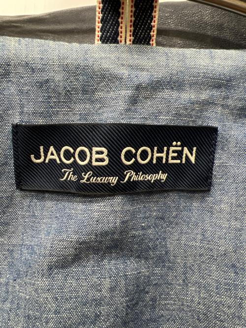 JACOB COHEN（ヤコブコーエン）JACOB COHEN (ヤコブコーエン) レザージャケット ネイビー サイズ:４６の古着・服飾アイテム