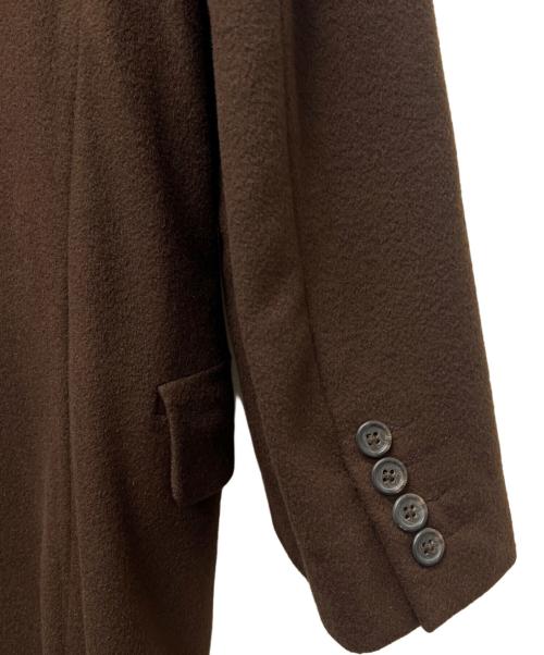 FENDI（フェンディ）FENDI (フェンディ) ウールコート ブラウン サイズ:５２の古着・服飾アイテム