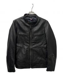 Haruf（ハルフ）の古着「レザージャケット」｜ブラック