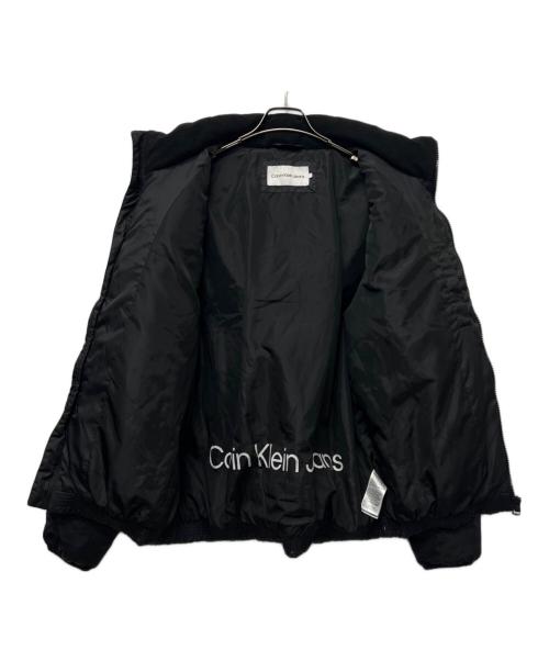 Calvin Klein Jeans（カルバンクラインジーンズ）Calvin Klein Jeans (カルバンクラインジーンズ) ダウンジャケット ブラック サイズ:Ｌの古着・服飾アイテム