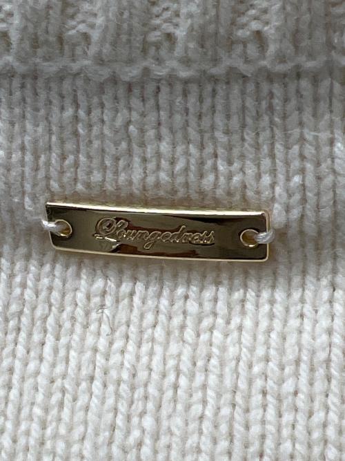 Loungedress（ラウンジドレス）Loungedress (ラウンジドレス) ハイネックニット アイボリー サイズ:FREEの古着・服飾アイテム