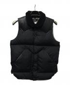 RockyMountainFeatherBedロッキーマウンテンフェザーベッド）の古着「ダウンベスト」｜ブラック