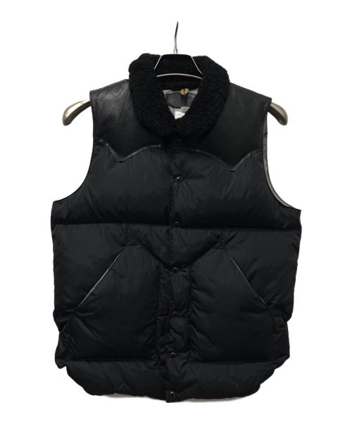 RockyMountainFeatherBed（ロッキーマウンテンフェザーベッド）RockyMountainFeatherBed (ロッキーマウンテンフェザーベッド) ダウンベスト ブラック サイズ:３８の古着・服飾アイテム