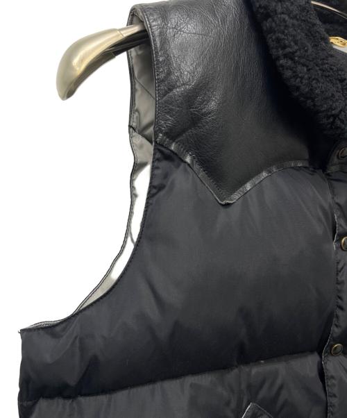 RockyMountainFeatherBed（ロッキーマウンテンフェザーベッド）RockyMountainFeatherBed (ロッキーマウンテンフェザーベッド) ダウンベスト ブラック サイズ:３８の古着・服飾アイテム