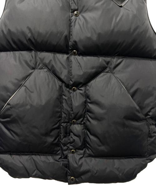 RockyMountainFeatherBed（ロッキーマウンテンフェザーベッド）RockyMountainFeatherBed (ロッキーマウンテンフェザーベッド) ダウンベスト ブラック サイズ:３８の古着・服飾アイテム