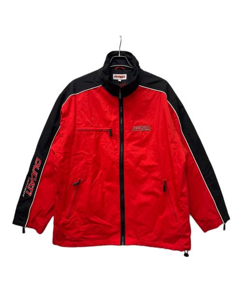 DUCATI（ドゥカティ）DUCATI (ドゥカティ) ナイロンジャケット ブラック×レッド サイズ:Ｌの古着・服飾アイテム