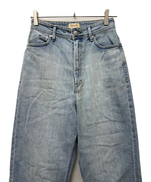 YANUK（ヤヌーク）YANUK (ヤヌーク) ルーズストレートJOAN ブルー サイズ:２５の古着・服飾アイテム