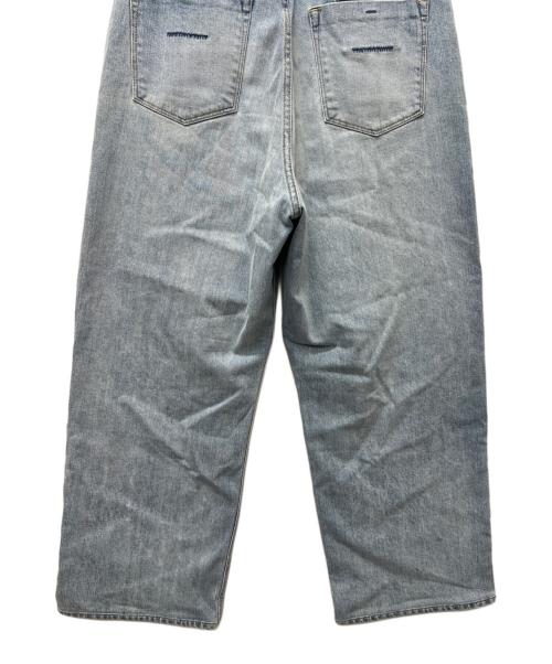 YANUK（ヤヌーク）YANUK (ヤヌーク) ルーズストレートJOAN ブルー サイズ:２５の古着・服飾アイテム