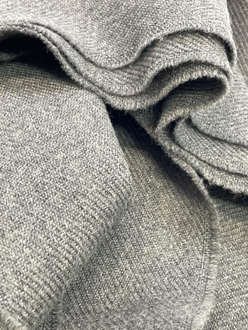 PRADA（プラダ）PRADA (プラダ) マフラー グレーの古着・服飾アイテム