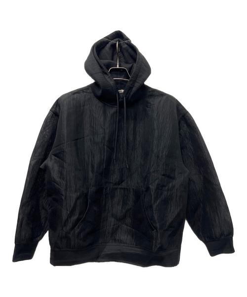 AURALEE（オーラリー）AURALEE (オーラリー) ELASTIC SHEER NYLON P/O PARKA ブラック サイズ:１の古着・服飾アイテム