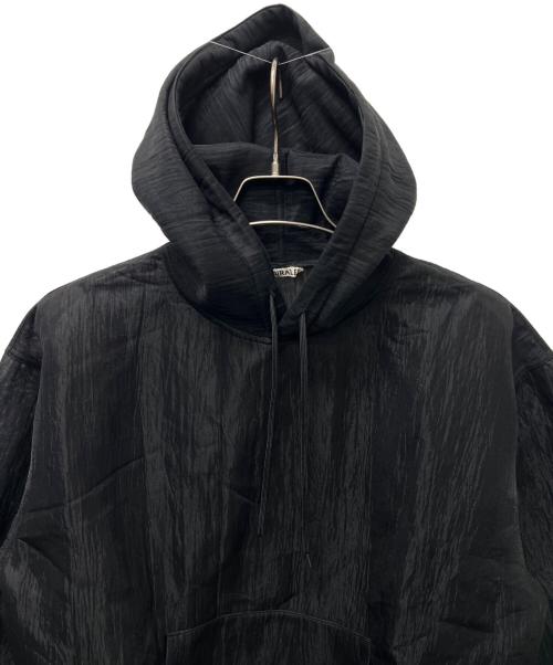 AURALEE（オーラリー）AURALEE (オーラリー) ELASTIC SHEER NYLON P/O PARKA ブラック サイズ:１の古着・服飾アイテム