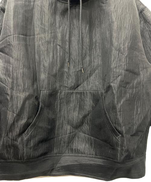 AURALEE（オーラリー）AURALEE (オーラリー) ELASTIC SHEER NYLON P/O PARKA ブラック サイズ:１の古着・服飾アイテム