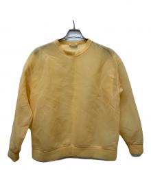 AURALEE（オーラリー）の古着「ELASTIC SHEER NYLON P/O」｜イエロー