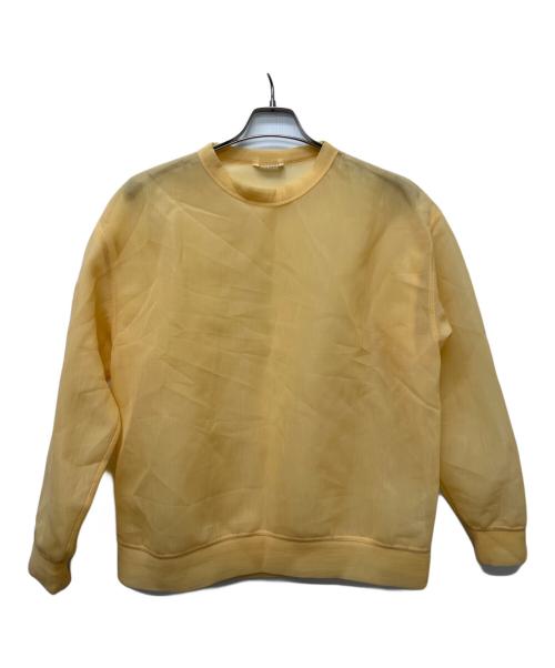 AURALEE（オーラリー）AURALEE (オーラリー) ELASTIC SHEER NYLON P/O イエロー サイズ:３の古着・服飾アイテム