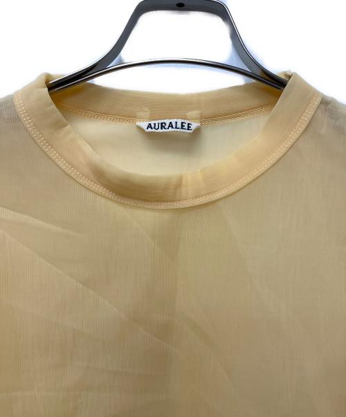 AURALEE（オーラリー）AURALEE (オーラリー) ELASTIC SHEER NYLON P/O イエロー サイズ:３の古着・服飾アイテム