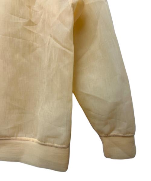 AURALEE（オーラリー）AURALEE (オーラリー) ELASTIC SHEER NYLON P/O イエロー サイズ:３の古着・服飾アイテム