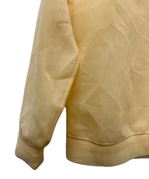 AURALEE（オーラリー）AURALEE (オーラリー) ELASTIC SHEER NYLON P/O イエロー サイズ:３の古着・服飾アイテム